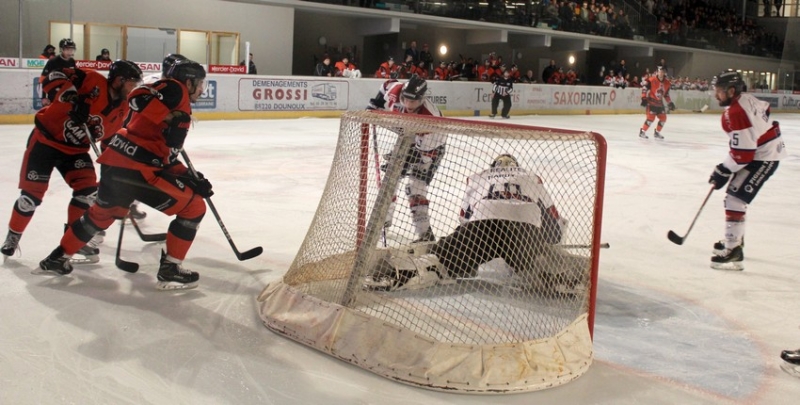 Photo hockey Ligue Magnus - Ligue Magnus : 33me journe : Epinal  vs Angers  - Deux points perdus  onze secondes prs