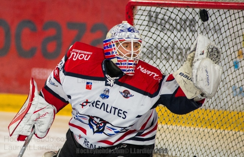Photo hockey Ligue Magnus - Ligue Magnus : 33me journe : Grenoble  vs Angers  - Grenoble  la peine