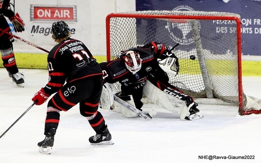 Photo hockey Ligue Magnus - Ligue Magnus : 33me journe : Nice vs Mulhouse - Nice-Mulhouse : Une question de parit