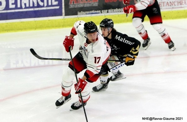 Photo hockey Ligue Magnus - Ligue Magnus : 33me journe : Nice vs Rouen - Carron-Belleville, prestation XXL