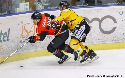 Photo hockey Ligue Magnus - Ligue Magnus : 33me journe : Nice vs Rouen - Retour en images