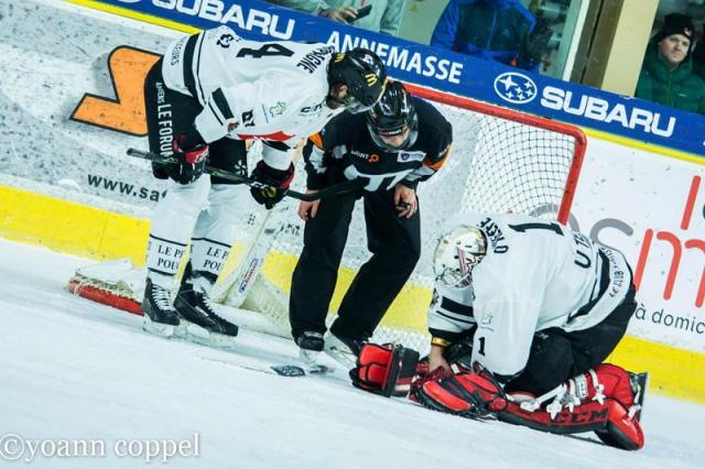 Photo hockey Ligue Magnus - Ligue Magnus : 34me journe : Chamonix / Morzine vs Amiens  - LM : Les Pionniers ont du souffle