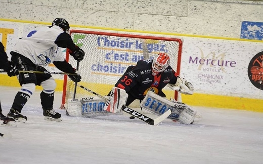 Photo hockey Ligue Magnus - Ligue Magnus : 34me journe : Chamonix  vs Gap  - Des Pionniers vraiment trop peu inspirs !