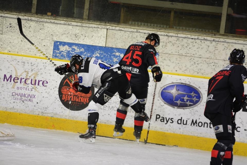 Photo hockey Ligue Magnus - Ligue Magnus : 34me journe : Chamonix  vs Gap  - Des Pionniers vraiment trop peu inspirs !