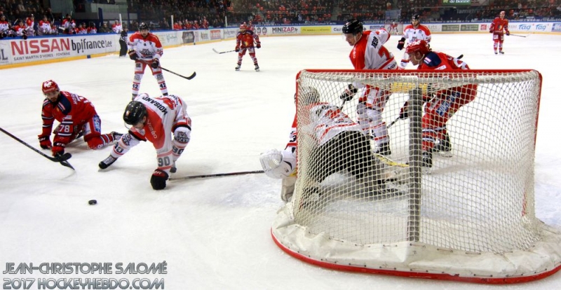 Photo hockey Ligue Magnus - Ligue Magnus : 34me journe : Grenoble  vs Bordeaux - Les Brleurs de Loups maitres de Ple-Sud