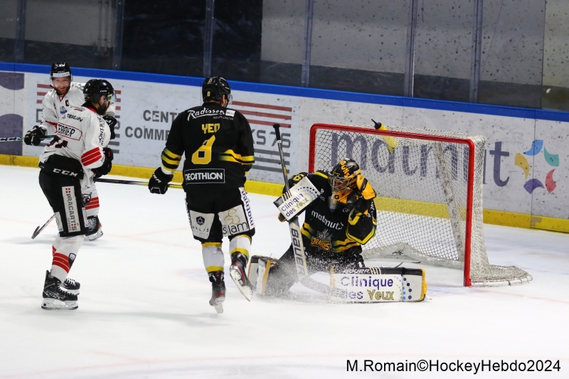 Photo hockey Ligue Magnus - Ligue Magnus : 34me journe : Rouen vs Chamonix  - LM : Les Dragons renouent avec la victoire  domicile