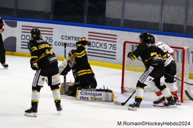Photo hockey Ligue Magnus - Ligue Magnus : 34me journe : Rouen vs Chamonix  - LM : Les Dragons renouent avec la victoire  domicile