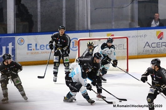Photo hockey Ligue Magnus - Ligue Magnus : 34me journe : Rouen vs Gap  - LM : Les Dragons maintiennent le Cap