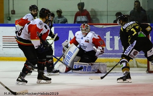 Photo hockey Ligue Magnus - Ligue Magnus : 34me journe : Rouen vs Nice - Rouen  larrach !