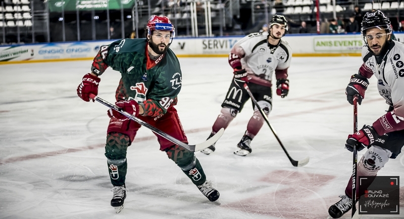 Photo hockey Ligue Magnus - Ligue Magnus : 35me journe : Cergy-Pontoise vs Mulhouse - Les Jokers enchanent face aux Scorpions