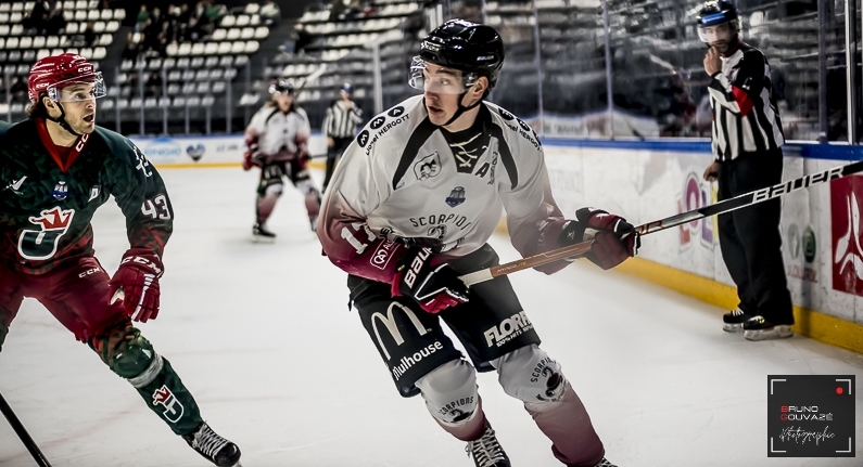 Photo hockey Ligue Magnus - Ligue Magnus : 35me journe : Cergy-Pontoise vs Mulhouse - Les Jokers enchanent face aux Scorpions