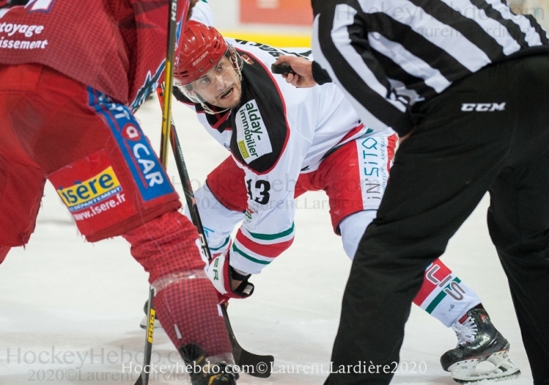 Photo hockey Ligue Magnus - Ligue Magnus : 35me journe : Grenoble  vs Anglet - Anglet pas loin de refaire son coup de la Coupe