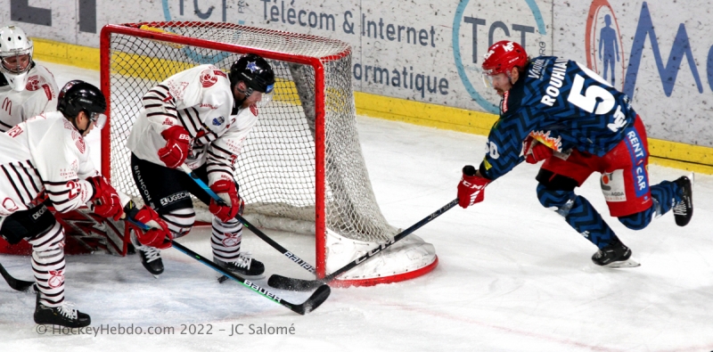 Photo hockey Ligue Magnus - Ligue Magnus : 35me journe : Grenoble  vs Brianon  - Grenoble rpte ses gammes