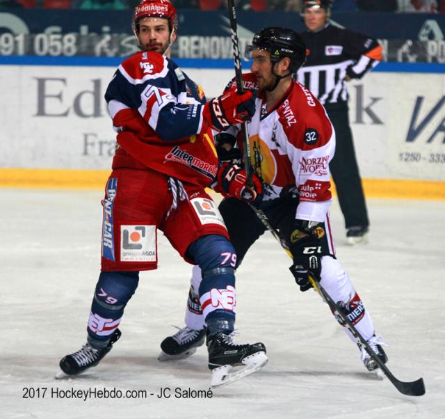 Photo hockey Ligue Magnus - Ligue Magnus : 35me journe : Grenoble  vs Chamonix / Morzine - LM : Grenoble fait plier les Pionniers !