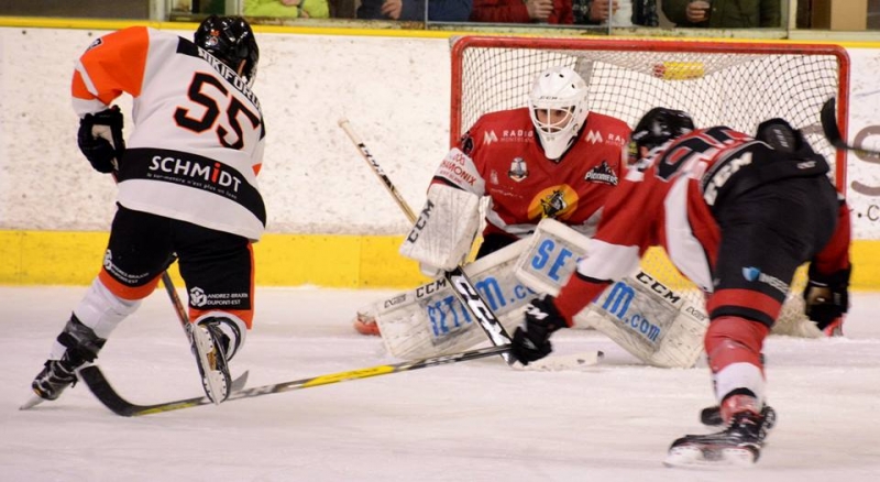 Photo hockey Ligue Magnus - Ligue Magnus : 36me journe : Chamonix  vs Epinal  - Epinal dfait parSabol 