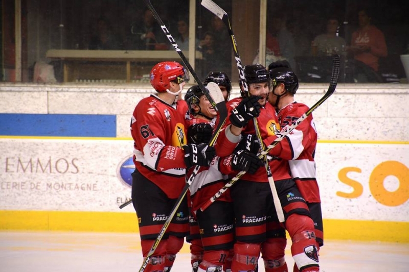 Photo hockey Ligue Magnus - Ligue Magnus : 36me journe : Chamonix  vs Epinal  - Epinal dfait parSabol 