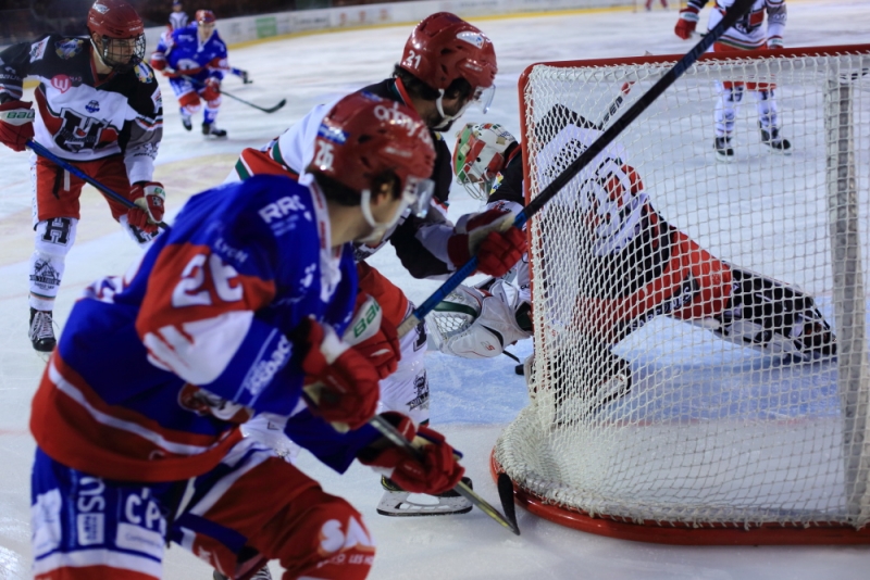 Photo hockey Ligue Magnus - Ligue Magnus : 36me journe : Lyon vs Anglet - Avis de tempte