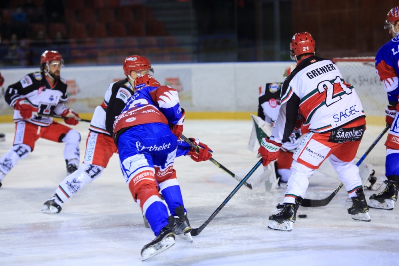 Photo hockey Ligue Magnus - Ligue Magnus : 36me journe : Lyon vs Anglet - Avis de tempte