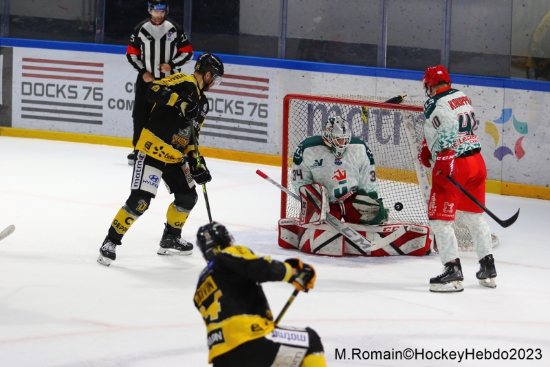 Photo hockey Ligue Magnus - Ligue Magnus : 36me journe : Rouen vs Cergy-Pontoise - LM : Rouen s