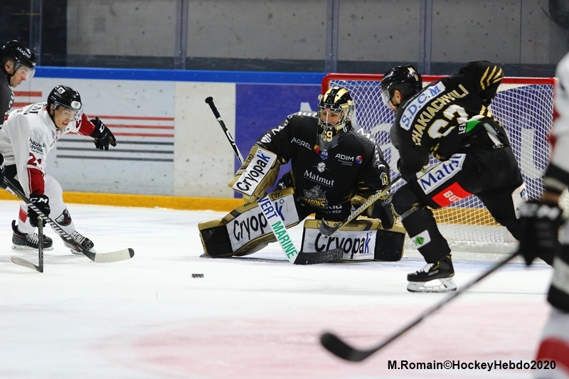 Photo hockey Ligue Magnus - Ligue Magnus : 36me journe : Rouen vs Chamonix  - LM : Rouen joue avec le feu mais gagne 