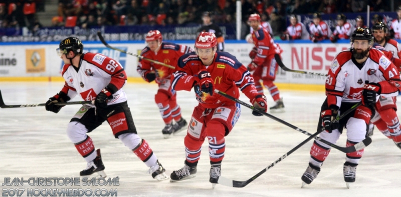 Photo hockey Ligue Magnus - Ligue Magnus : 37me journe : Grenoble  vs Amiens  - Grenoble reprend sa marche