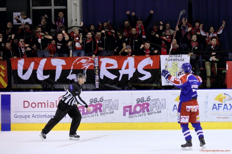 Photo hockey Ligue Magnus - Ligue Magnus : 37me journe : Mulhouse vs Chamonix  - Une victoire mrite