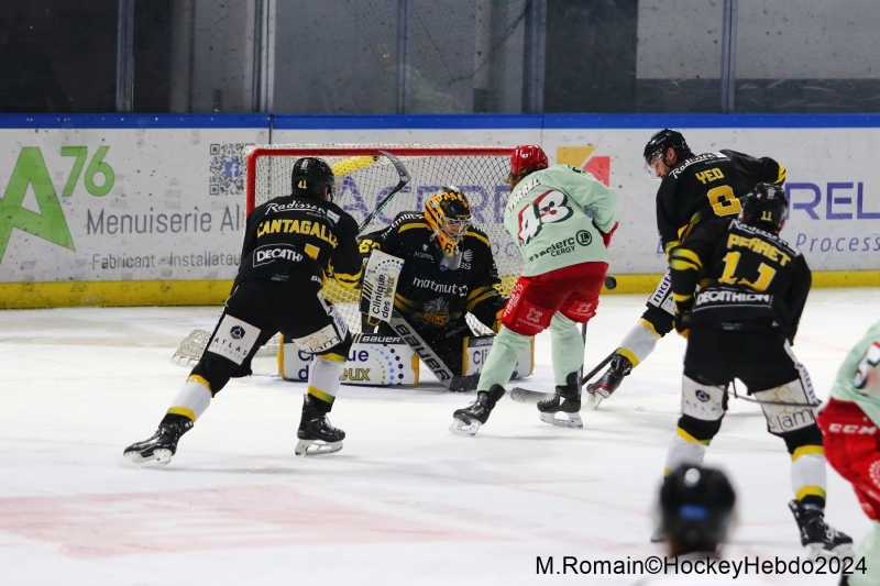 Photo hockey Ligue Magnus - Ligue Magnus : 37me journe : Rouen vs Cergy-Pontoise - LM : le bon coup de joker.