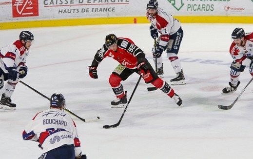 Photo hockey Ligue Magnus - Ligue Magnus : 38me journe : Amiens  vs Angers  - Les gothiques s
