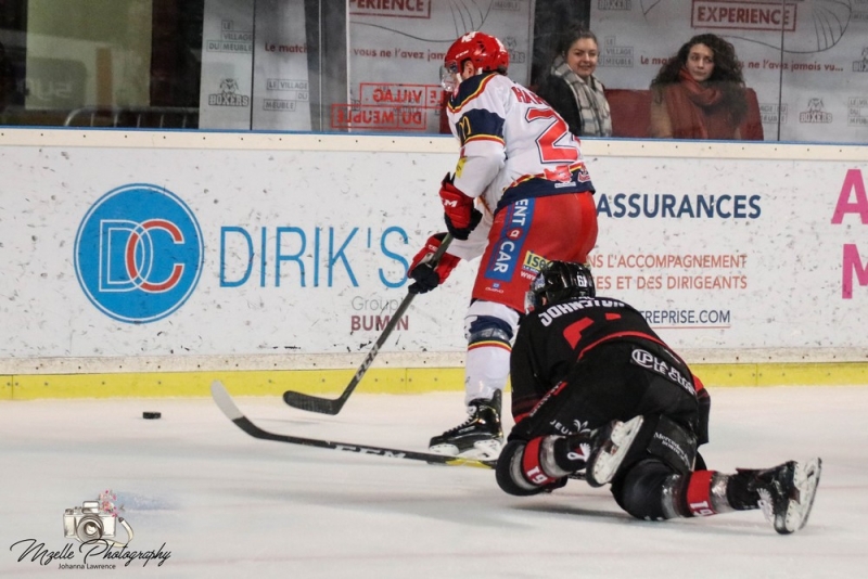 Photo hockey Ligue Magnus - Ligue Magnus : 38me journe : Bordeaux vs Grenoble  - Si proches de l