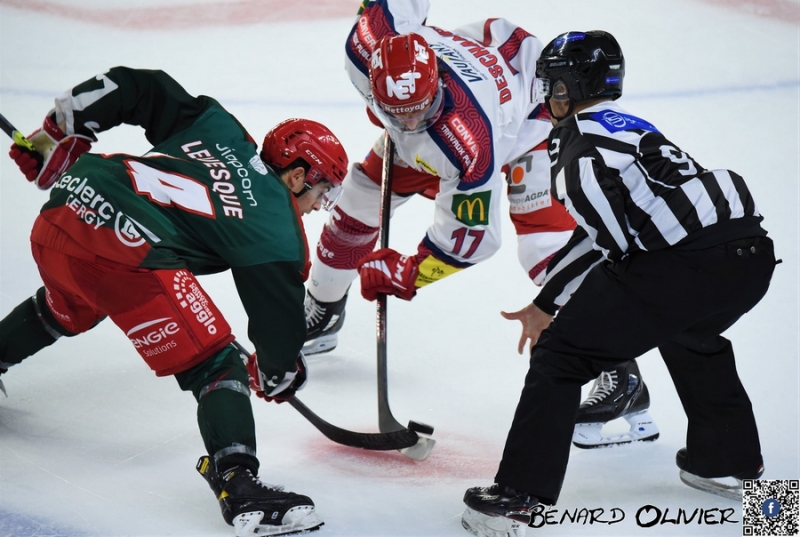 Photo hockey Ligue Magnus - Ligue Magnus : 38me journe : Cergy-Pontoise vs Grenoble  - Grenoble enchaine  Cergy