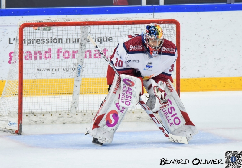 Photo hockey Ligue Magnus - Ligue Magnus : 38me journe : Cergy-Pontoise vs Grenoble  - Grenoble enchaine  Cergy