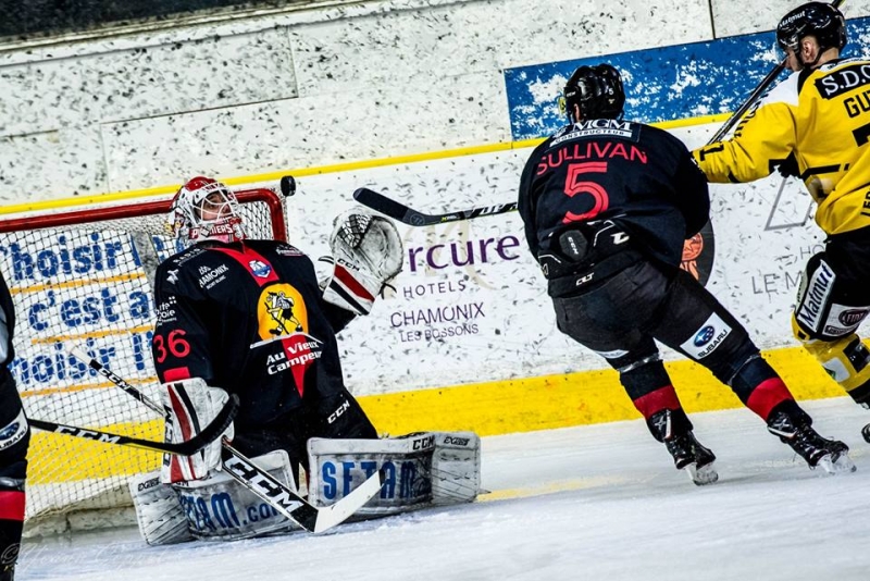 Photo hockey Ligue Magnus - Ligue Magnus : 38me journe : Chamonix  vs Rouen - 20 minutes de trop pour les Pionniers