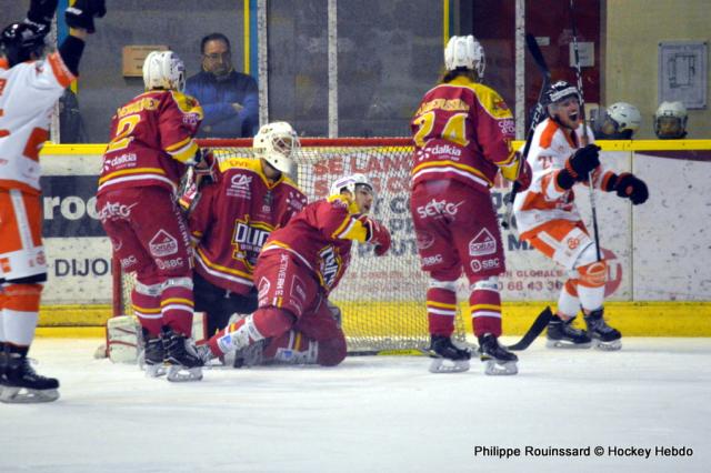 Photo hockey Ligue Magnus - Ligue Magnus : 38me journe : Dijon  vs Epinal  - Orange mcanique