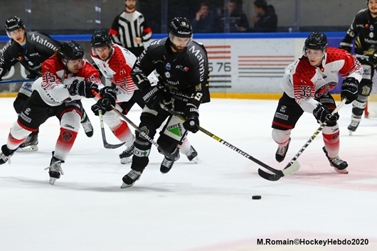 Photo hockey Ligue Magnus - Ligue Magnus : 38me journe : Rouen vs Mulhouse - Rouen engrange de la confiance