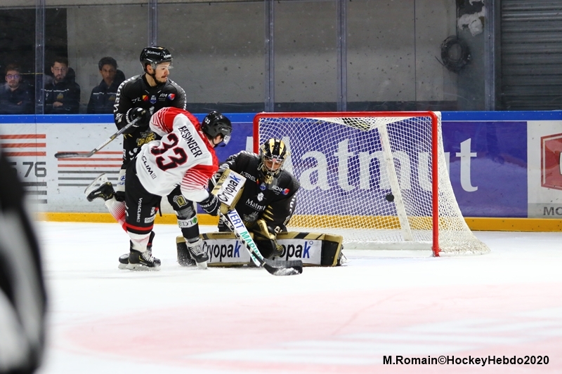 Photo hockey Ligue Magnus - Ligue Magnus : 38me journe : Rouen vs Mulhouse - Rouen engrange de la confiance