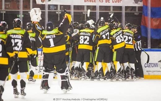 Photo hockey Ligue Magnus - Ligue Magnus : 38me journe : Strasbourg  vs Grenoble  - LM : Strasbourg vient  bout des BDL