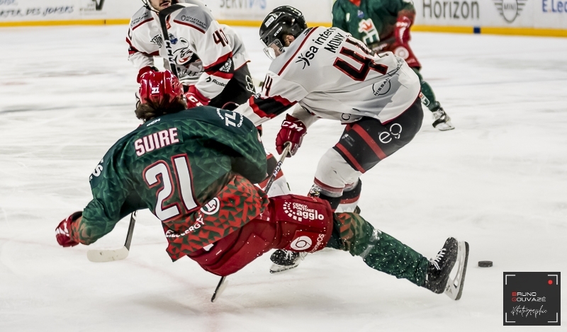 Photo hockey Ligue Magnus - Ligue Magnus : 39me journe : Cergy-Pontoise vs Nice - Cergy se fait peur contre Nice