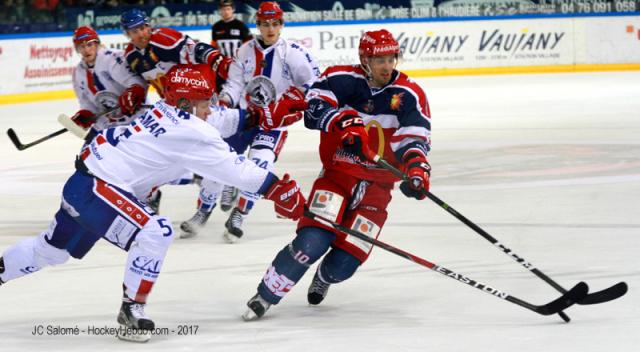 Photo hockey Ligue Magnus - Ligue Magnus : 39me journe : Grenoble  vs Lyon - LM : Lyon reu 5/5 !