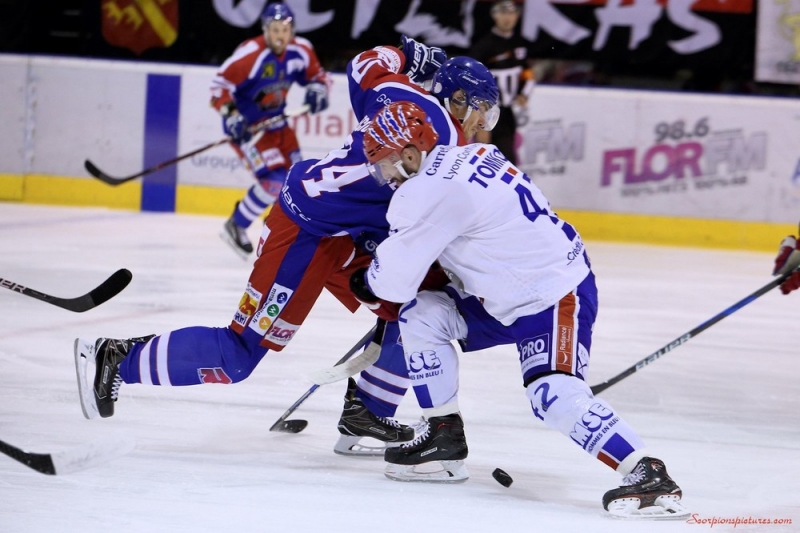 Photo hockey Ligue Magnus - Ligue Magnus : 39me journe : Mulhouse vs Lyon - Dans les griffes des Lions
