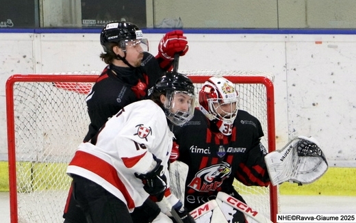 Photo hockey Ligue Magnus - Ligue Magnus : 39me journe : Nice vs Chamonix  - Une victoire prcieuse pour les Aigles