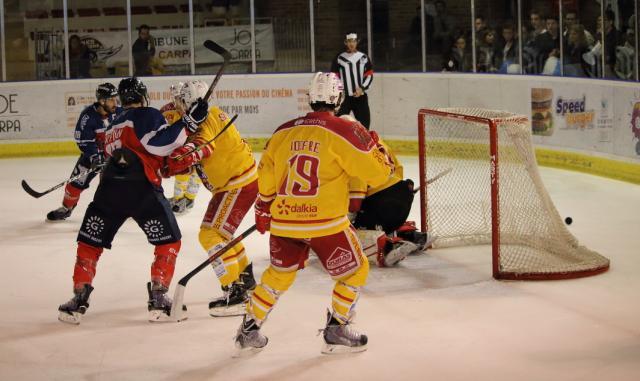 Photo hockey Ligue Magnus - Ligue Magnus : 3me journe : Angers  vs Dijon  - Les Ducs perdent la tte