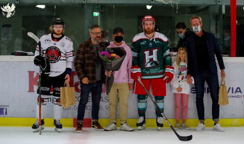 Photo hockey Ligue Magnus - Ligue Magnus : 3me journe : Anglet vs Mulhouse - Quand les opposs gographiques se rencontrent