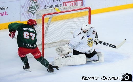 Photo hockey Ligue Magnus - Ligue Magnus : 3me journe : Cergy-Pontoise vs Chamonix  - LM : Les Pionniers se jouent des Jokers