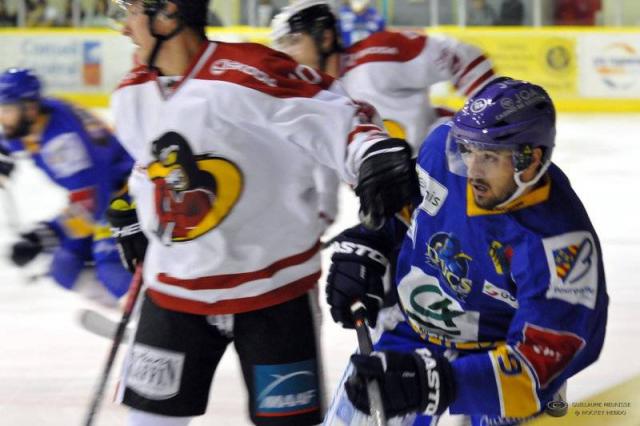 Photo hockey Ligue Magnus - Ligue Magnus : 3ème journée : Dijon vs Morzine-Avoriaz - Messire le Duc chasse le Pingouin Photo hockey Ligue Magnus - Ligue Magnus : 3ème journée : Dijon vs Morzine-Avoriaz - Messire le Duc chasse le Pingouin