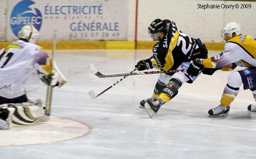 Photo hockey Ligue Magnus - Ligue Magnus : 3me journe : Rouen vs Chamonix  - Plus dur que prvu