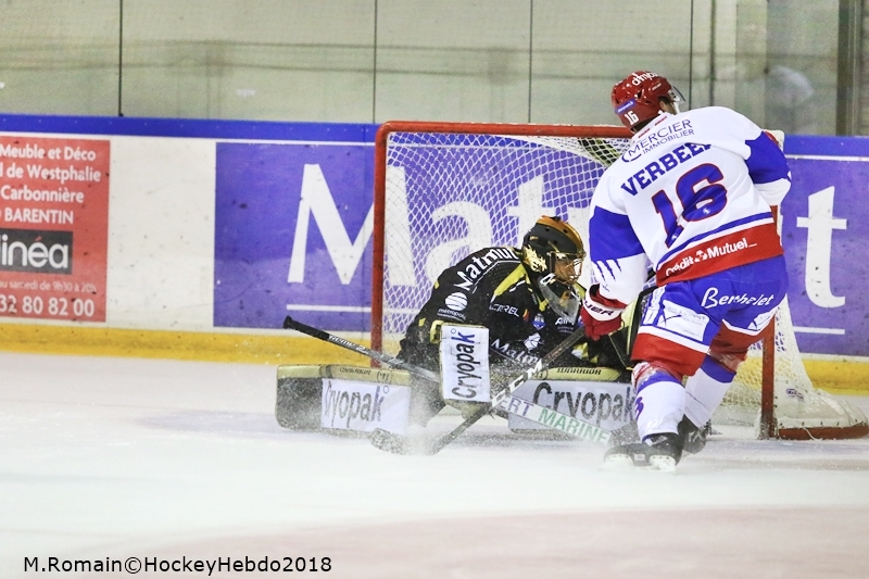 Photo hockey Ligue Magnus - Ligue Magnus : 3me journe : Rouen vs Lyon - Un match trs verrouill