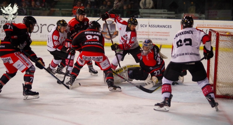 Photo hockey Ligue Magnus - Ligue Magnus : 40me journe : Bordeaux vs Amiens  - Une quatrime d