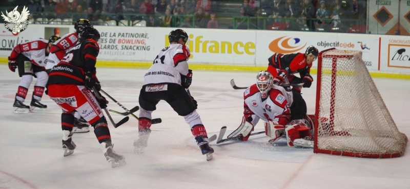 Photo hockey Ligue Magnus - Ligue Magnus : 40me journe : Bordeaux vs Amiens  - Une quatrime d