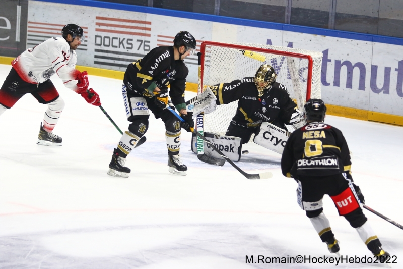 Photo hockey Ligue Magnus - Ligue Magnus : 40me journe : Rouen vs Nice - LM : ROUEN  nouveau maitre chez lui