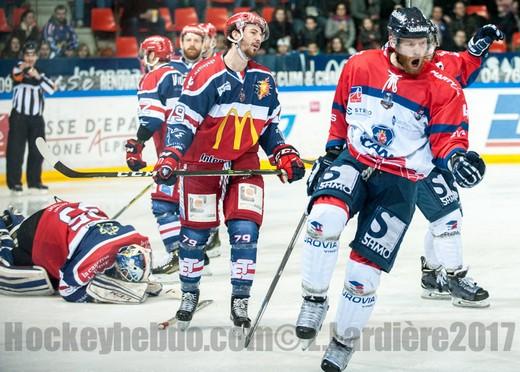 Photo hockey Ligue Magnus - Ligue Magnus : 41me journe : Grenoble  vs Angers  - LM : Grenoble - Angers: courant alternatif